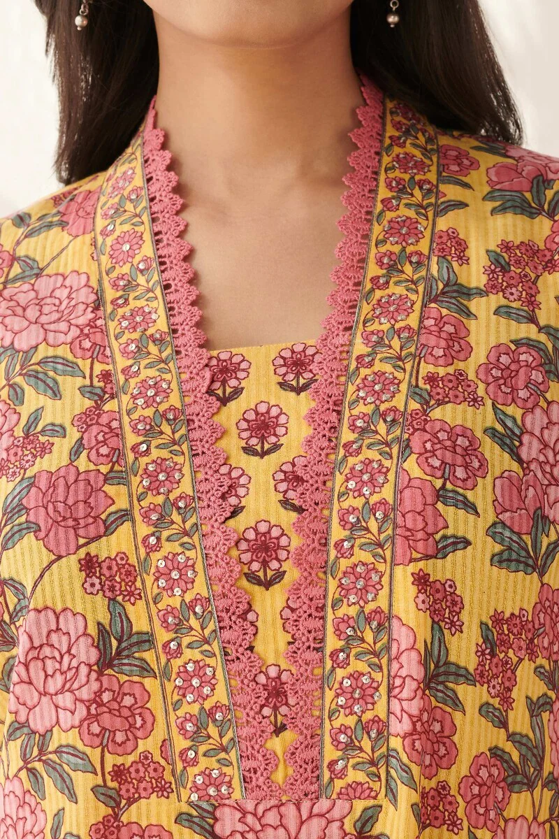 Mehreen Maira Sanganeri Kurta - Image 5