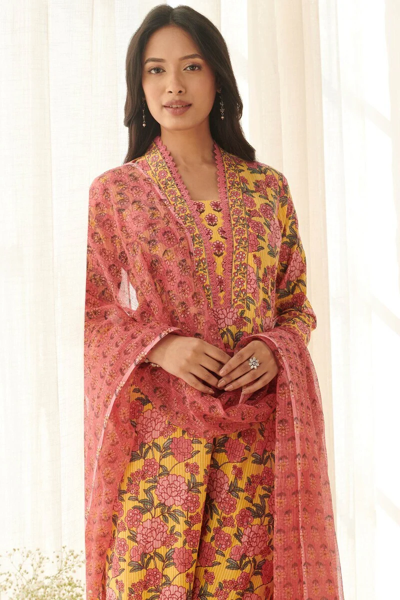 Mehreen Maira Sanganeri Kurta - Image 6