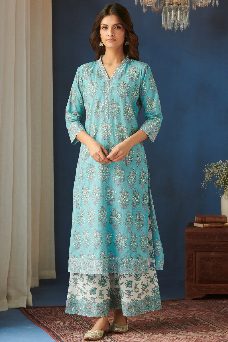 Mehreen Maya Sanganeri Kurta - Image 2