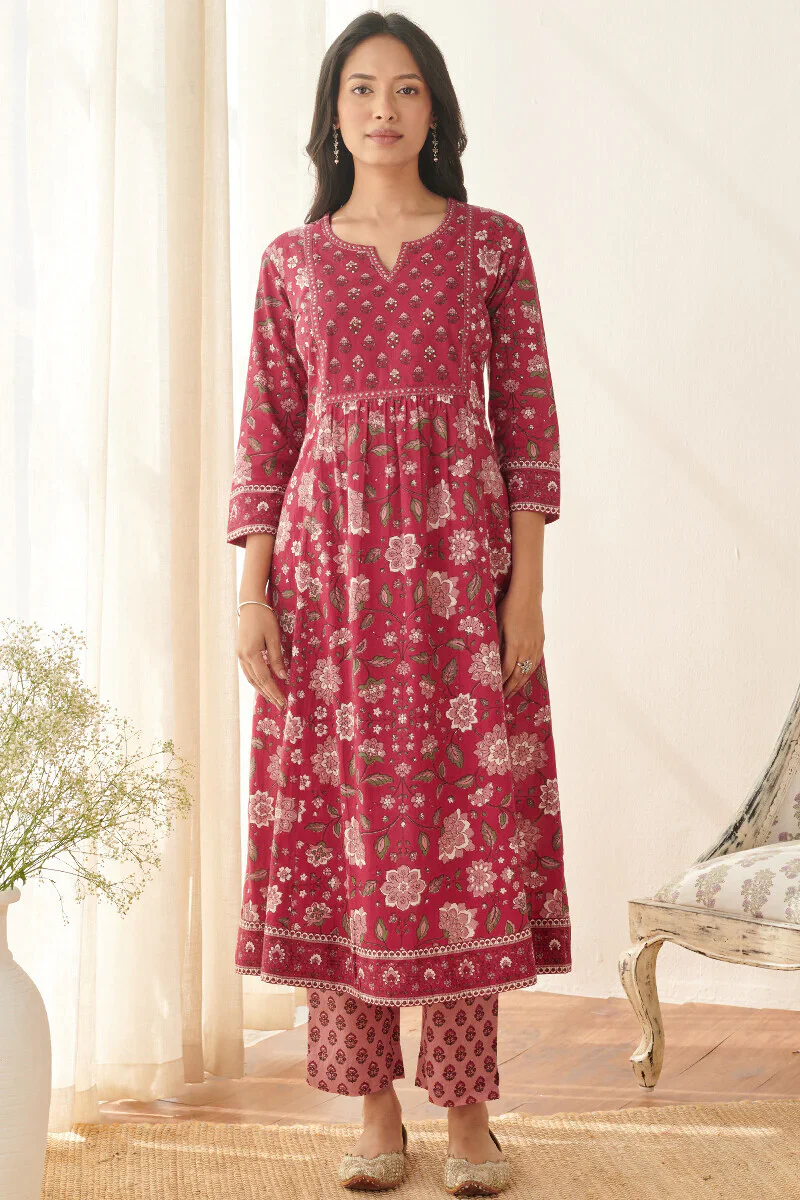 Surplus: Mehreen Nafisa Sanganeri Kurta - Image 2