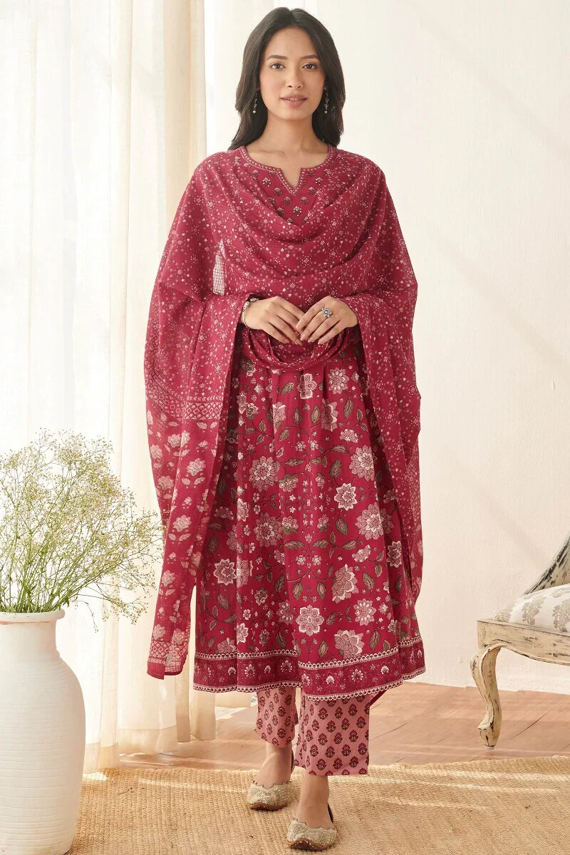 Surplus: Mehreen Nafisa Sanganeri Kurta - Image 4