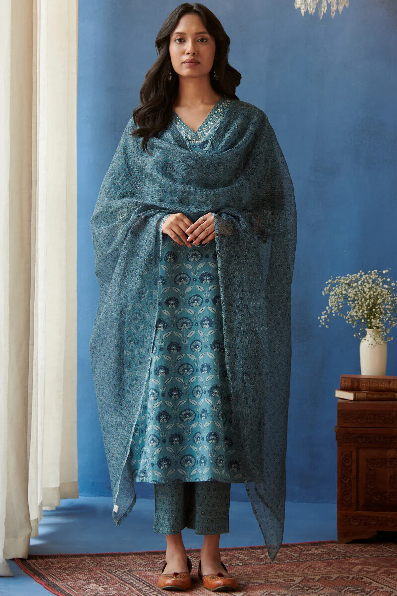 Mehreen Nisa Sanganeri Dupatta - Image 3