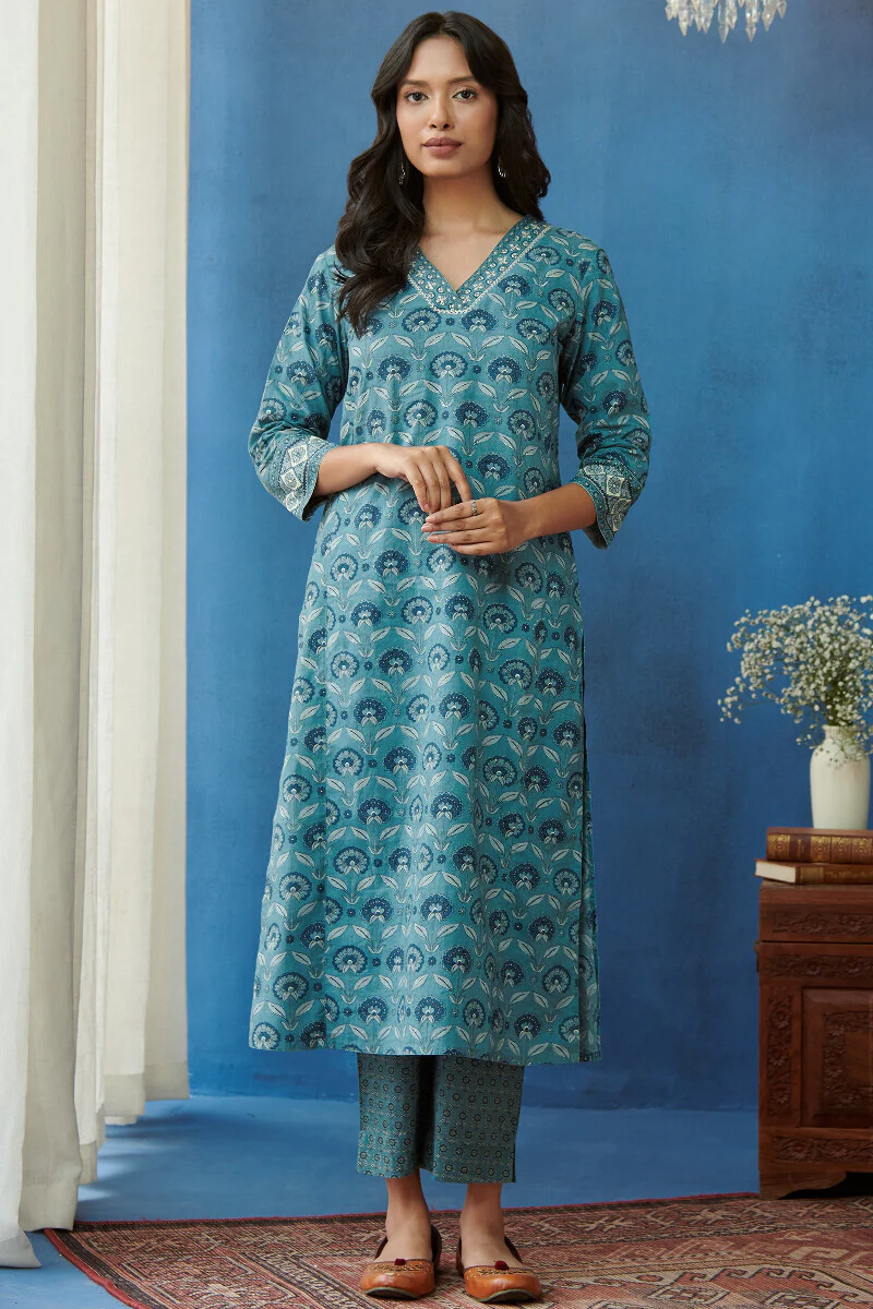 Mehreen Nisa Sanganeri Kurta - Image 2