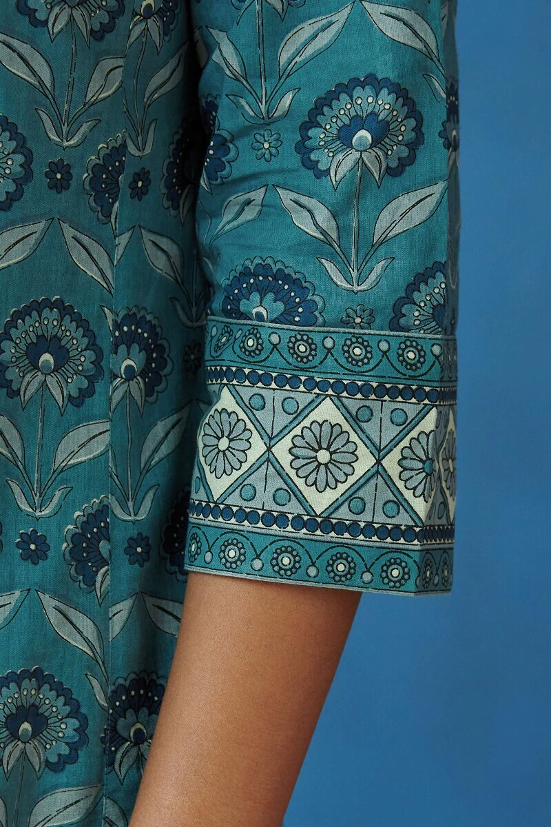 Mehreen Nisa Sanganeri Kurta - Image 6