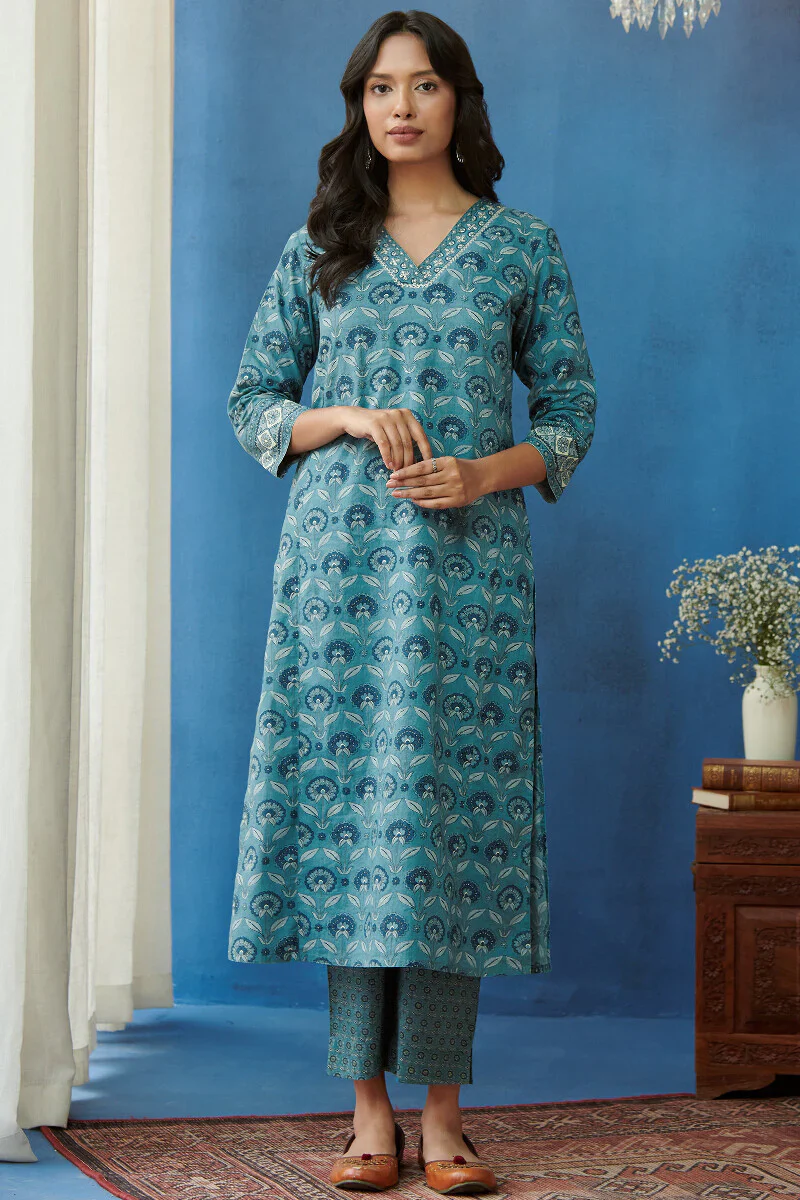 Surplus: Mehreen Nisa Sanganeri Kurta - Image 2