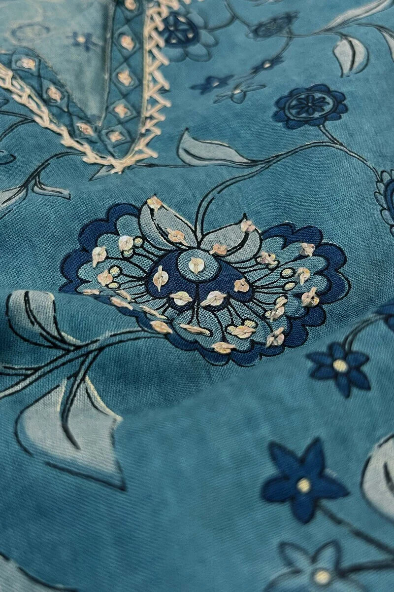 Surplus: Mehreen Rabia Sanganeri Kurta - Image 3