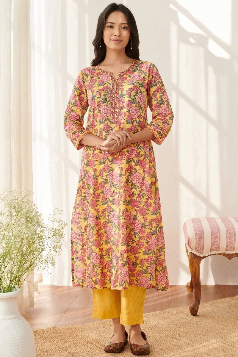 Mehreen Rahat Sanganeri Kurta - Image 2