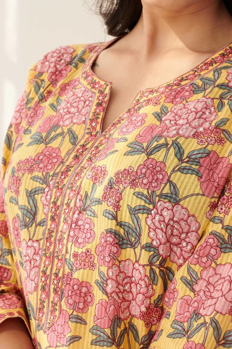 Mehreen Rahat Sanganeri Kurta - Image 5