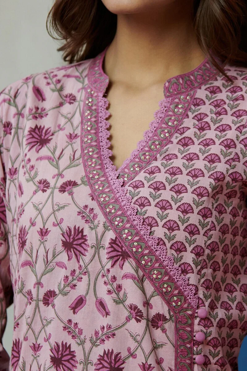 Surplus: Mehreen Rehana Sanganeri Kurta - Image 5