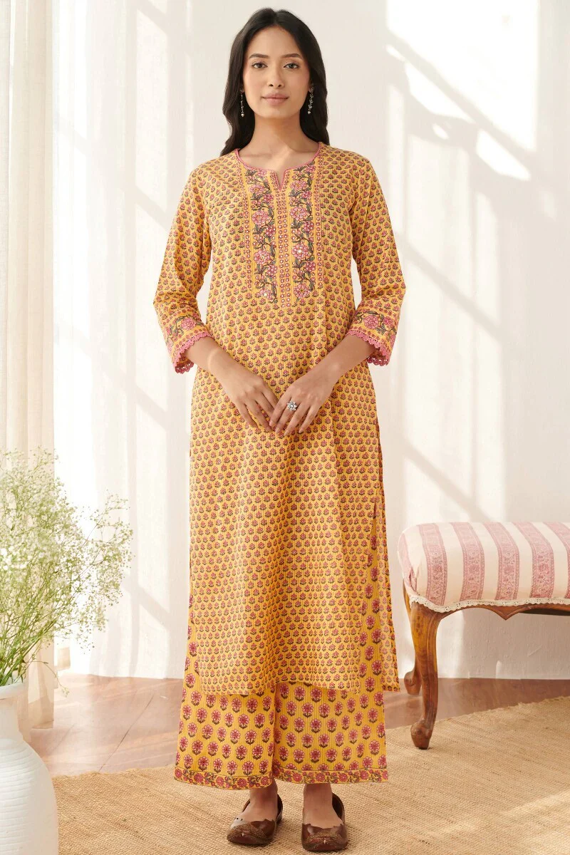 Surplus: Mehreen Ruhi Sanganeri Kurta - Image 2
