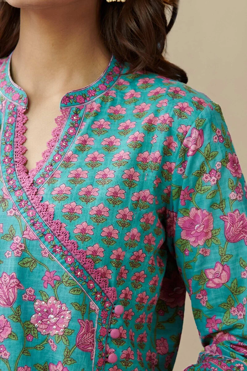 Mehreen Saima Sanganeri Kurta - Image 5
