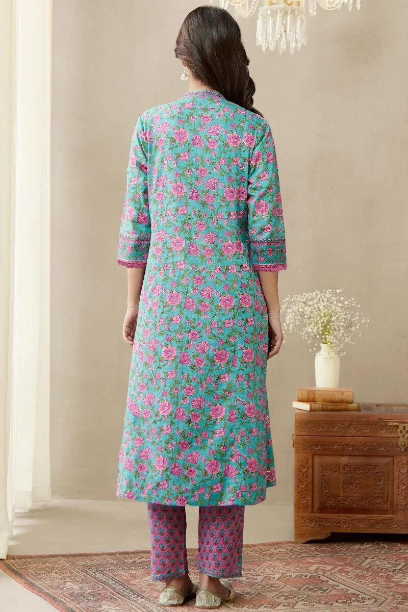 Surplus: Mehreen Saima Sanganeri Kurta - Image 8