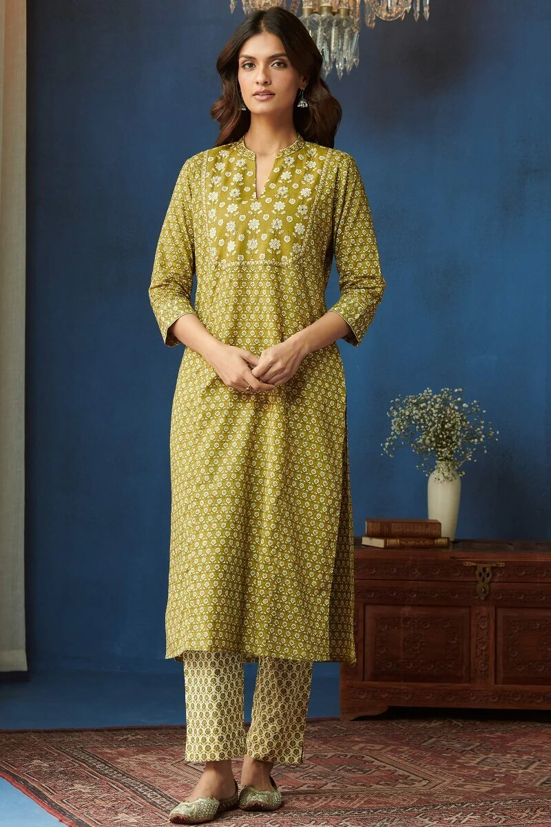 Mehreen Siya Sanganeri Kurta - Image 2