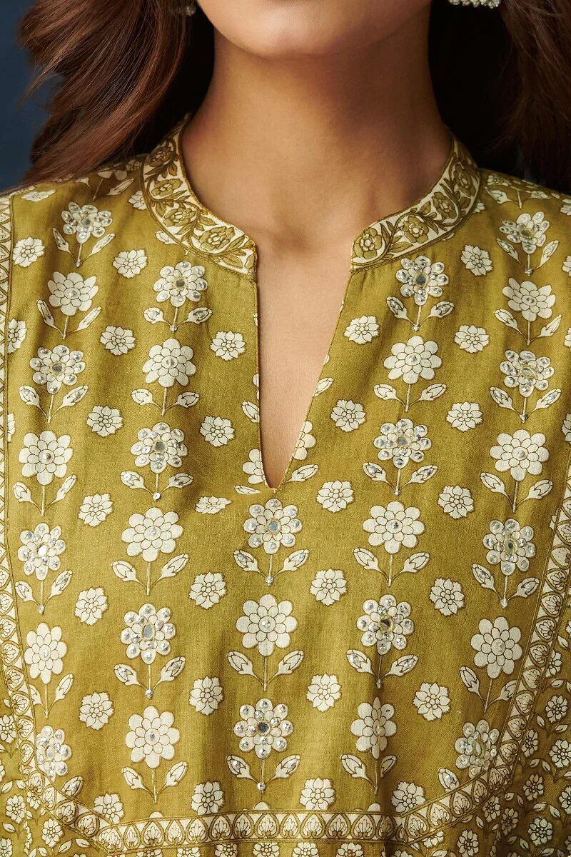 Surplus: Mehreen Siya Sanganeri Kurta - Image 5