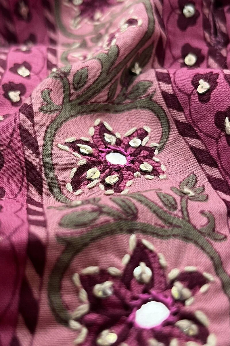 Mehreen Tahira Sanganeri Kurta - Image 3