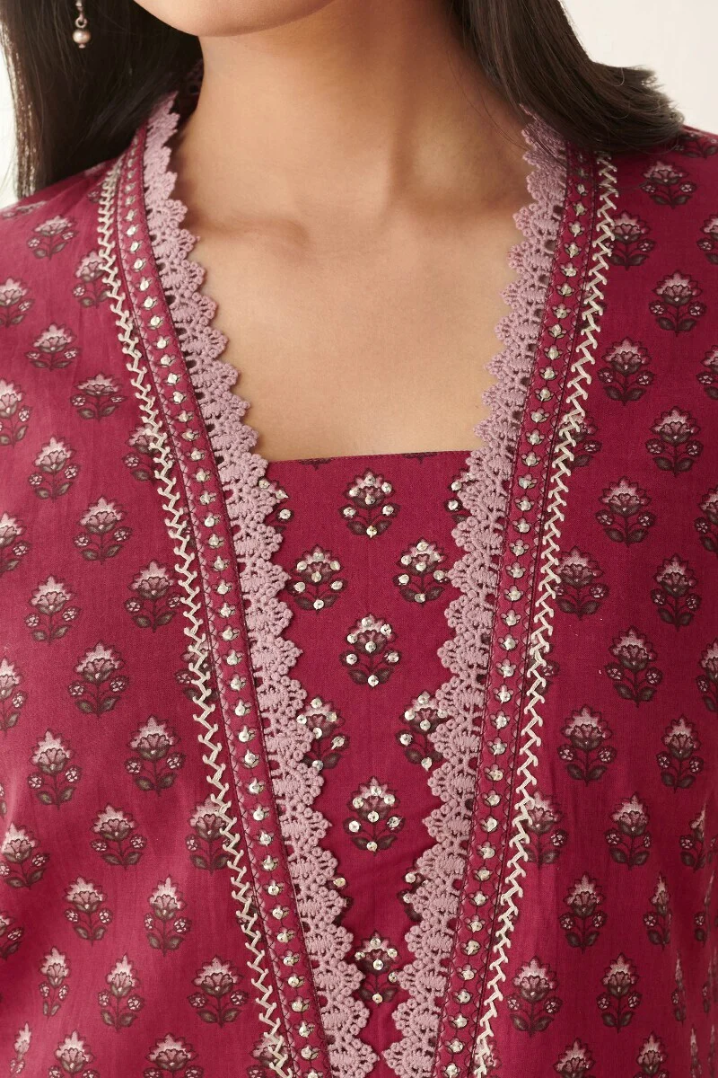 Mehreen Zafina Sanganeri Kurta - Image 5