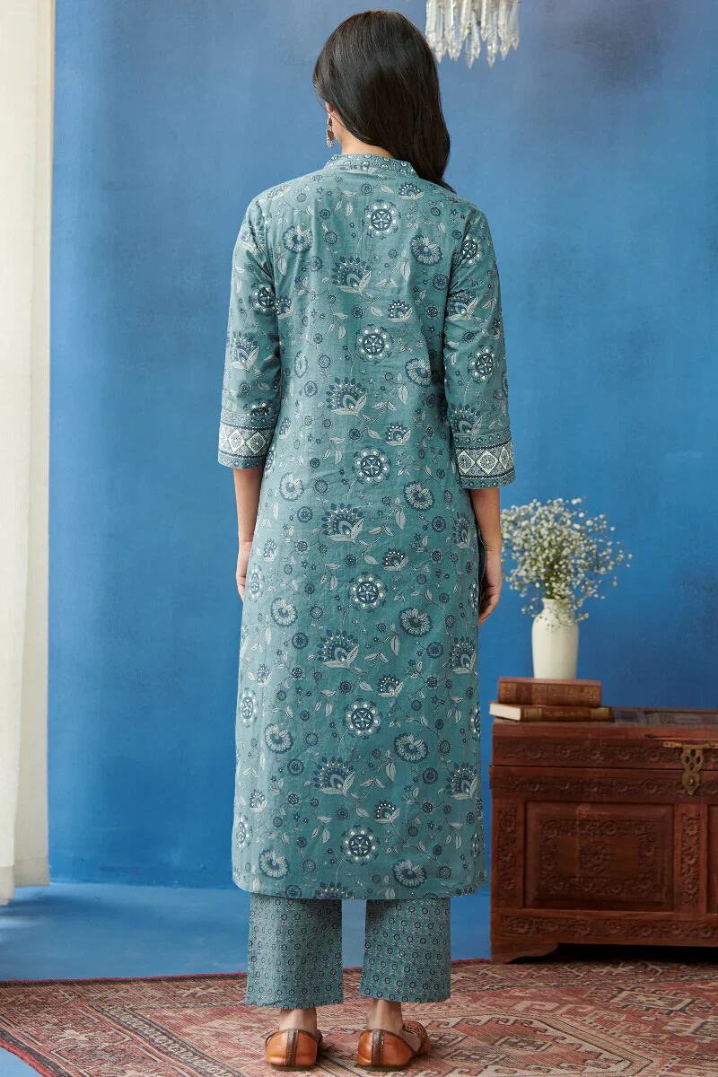 Surplus: Mehreen Zaria Sanganeri Kurta - Image 8
