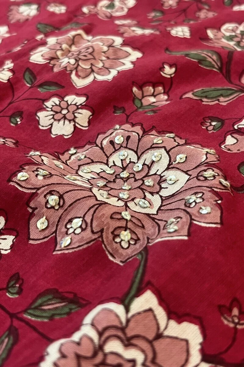 Mehreen Zinat Sanganeri Kurta - Image 3