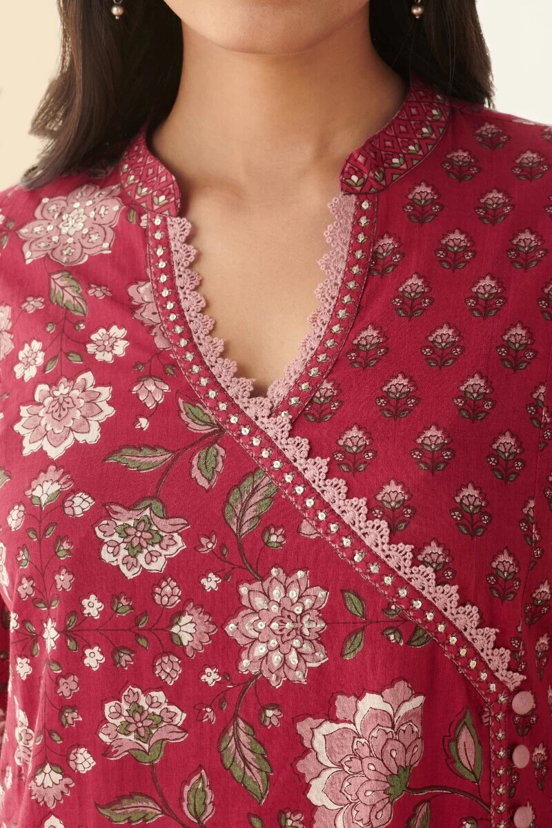 Mehreen Zinat Sanganeri Kurta - Image 5