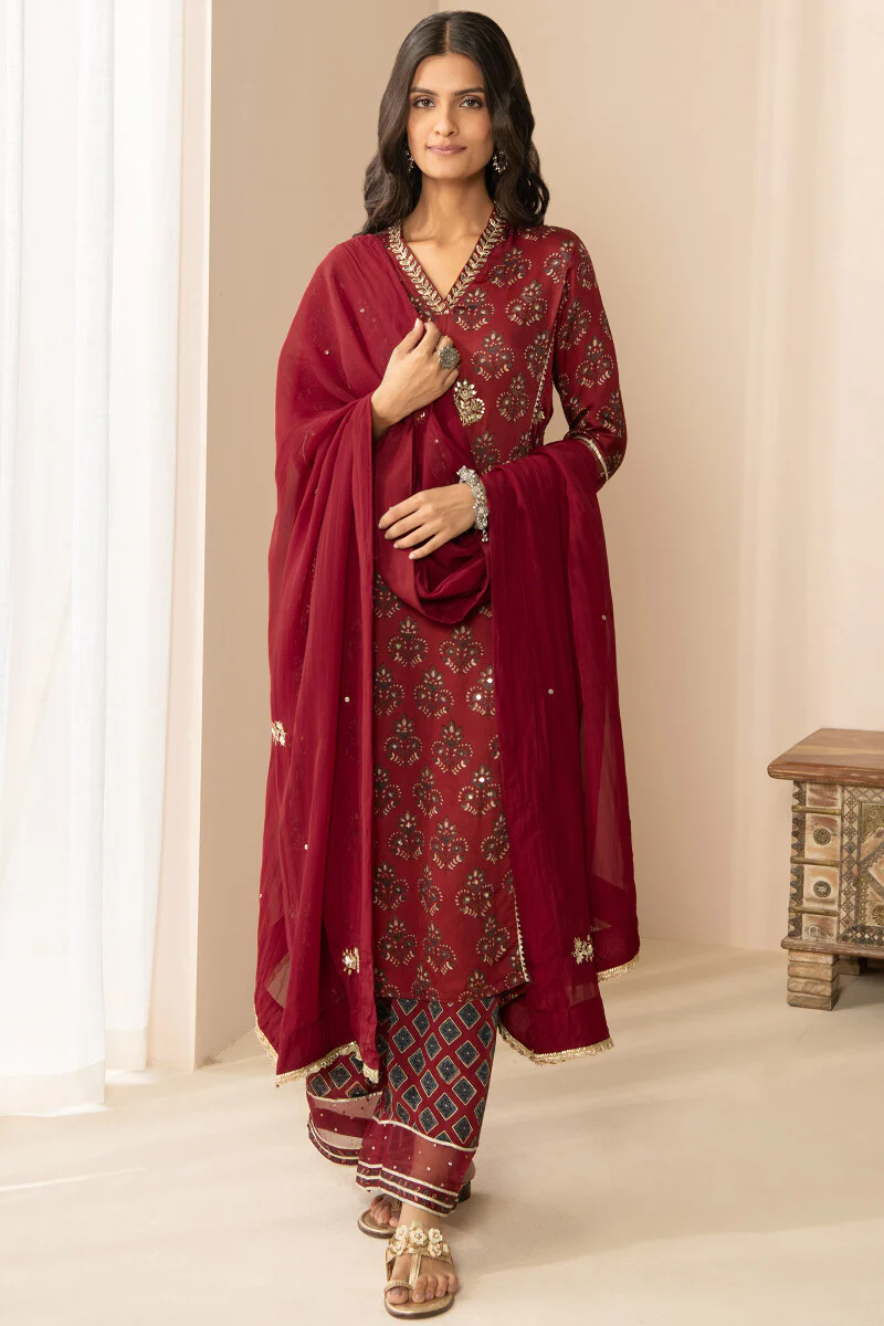 Mehrunissa Aiza Organza Dupatta - Image 3