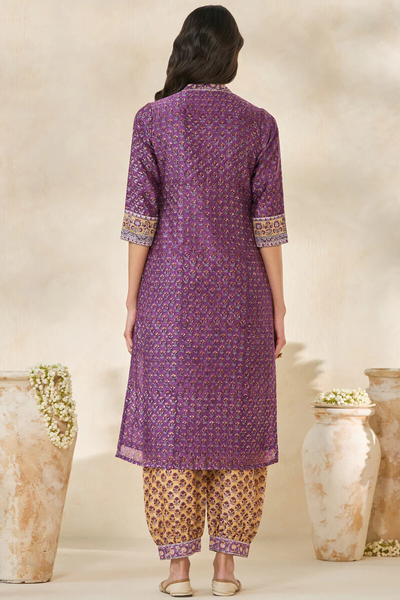 Mehrunissa Gulnaaz Chanderi Kurta - Image 7