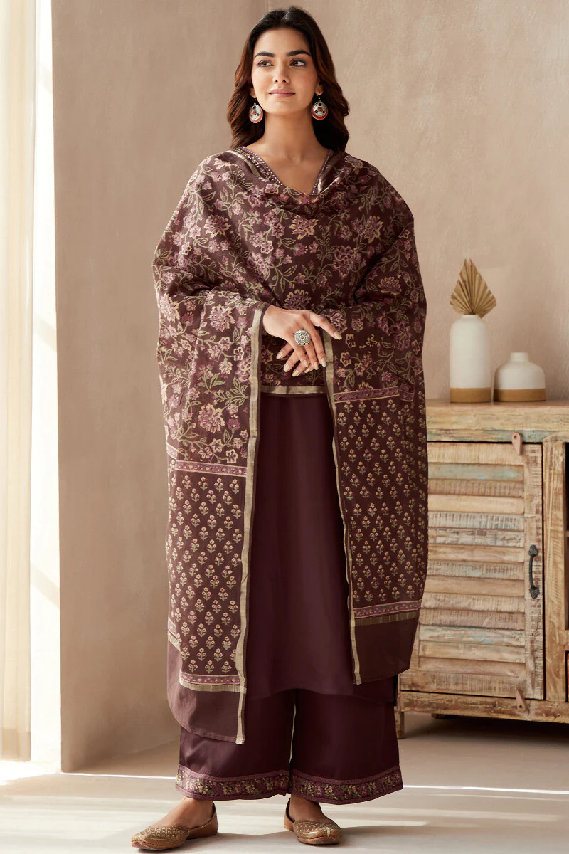 Mehrunissa Inaaya Chanderi Dupatta - Image 3