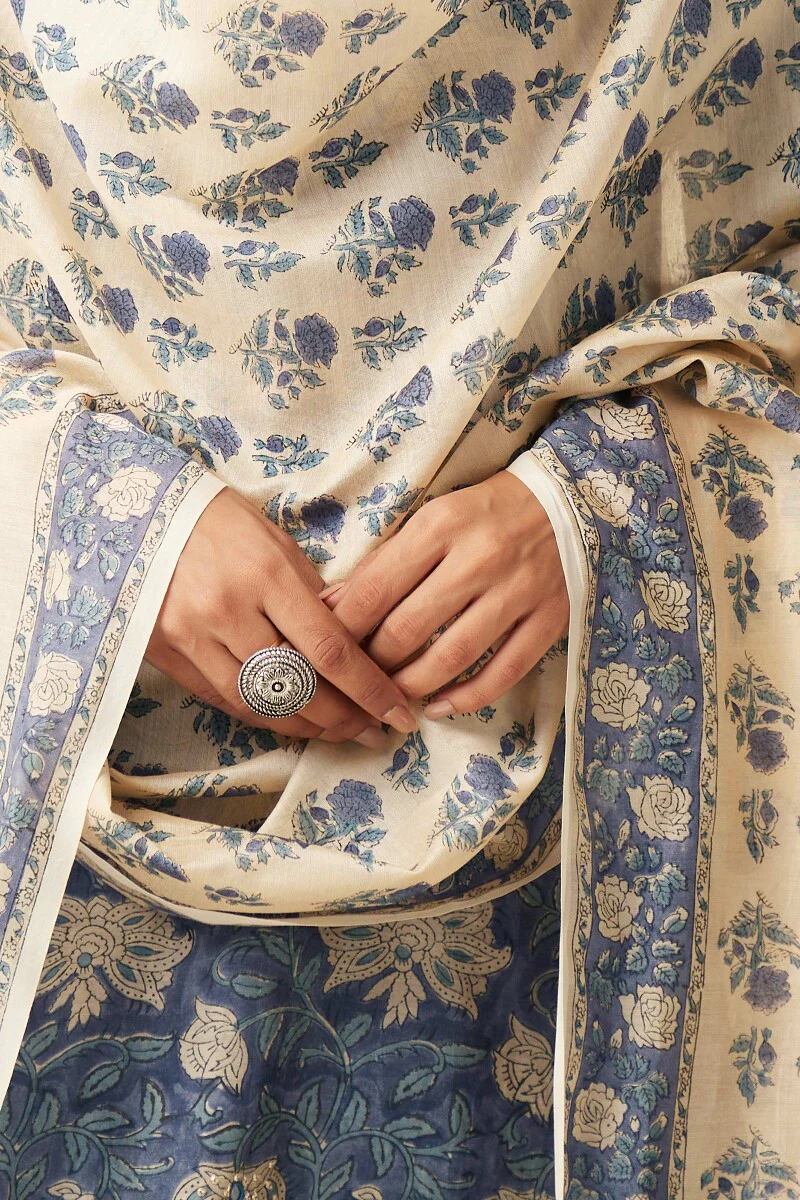 Mehrunissa Maiwa Chanderi Dupatta - Image 4