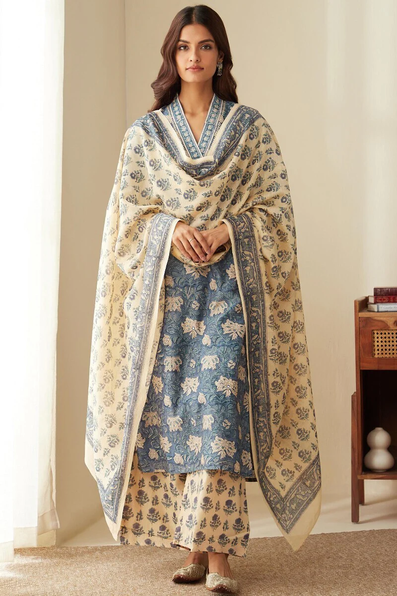 Mehrunissa Maiwa Chanderi Farsi - Image 3