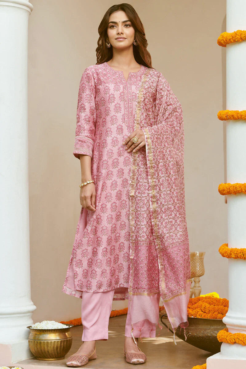 Mehrunissa Maya Chanderi Dupatta - Image 3