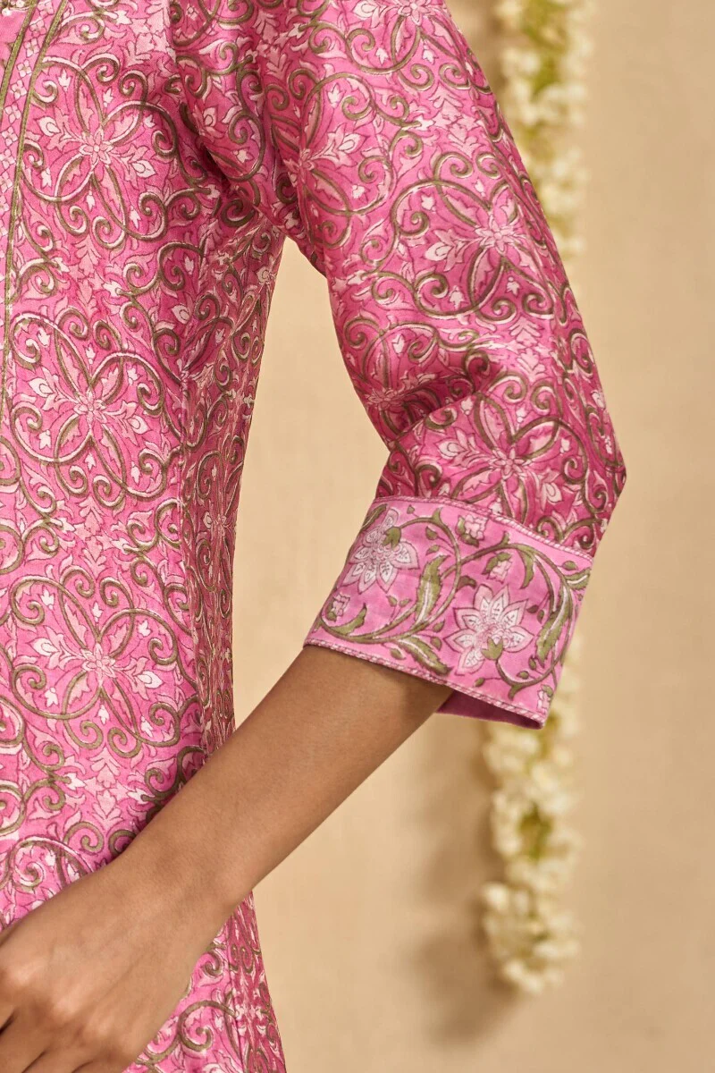 Mehrunissa Nasreen Sanganeri Kurta - Image 6