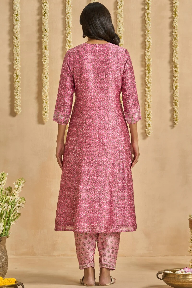 Mehrunissa Nasreen Sanganeri Kurta - Image 7