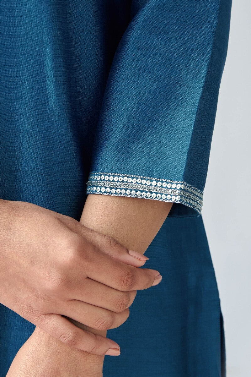 Mehrunissa Nazia Chanderi Kurta - Image 6