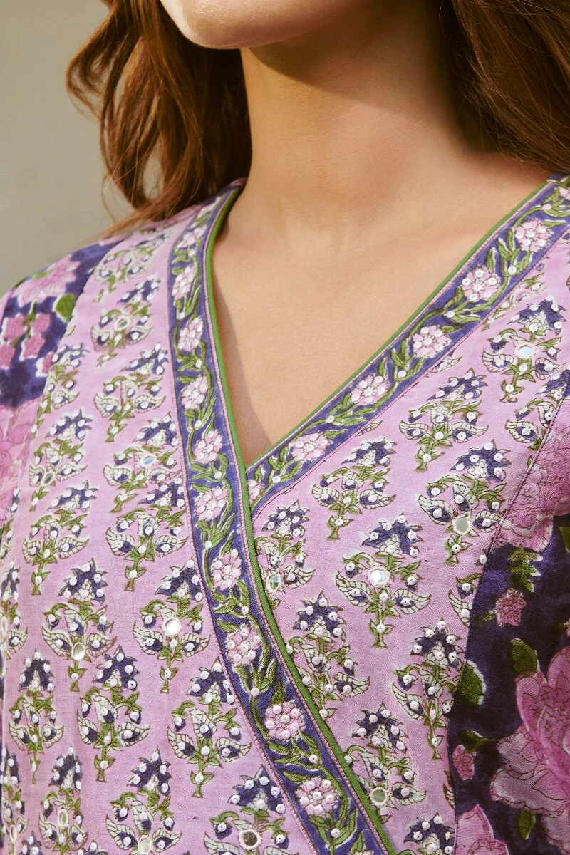 Mehrunissa Nikhat Chanderi Kurta - Image 5