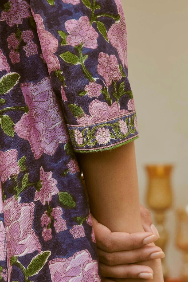 Mehrunissa Nikhat Chanderi Kurta - Image 6