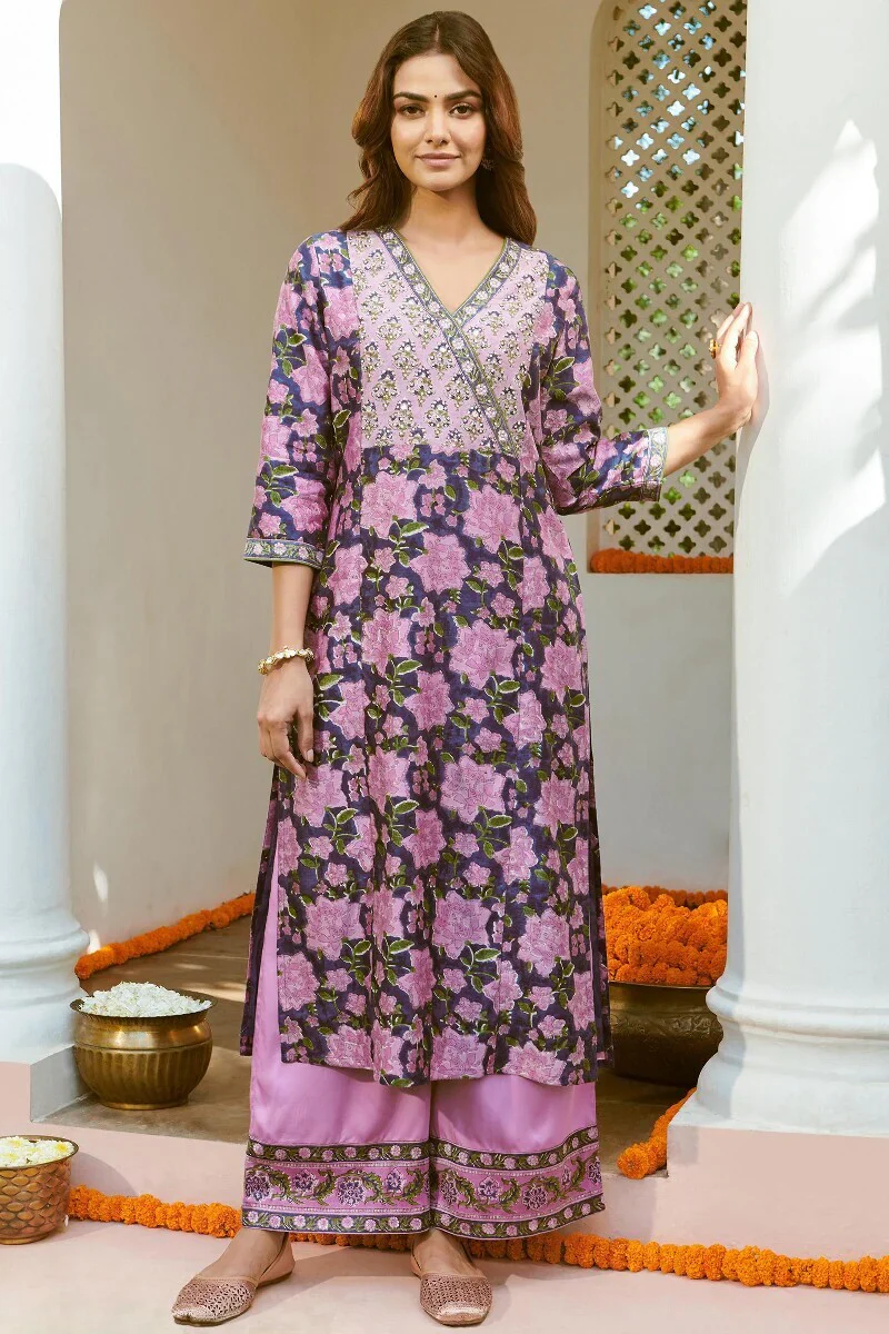 Mehrunissa Nikhat Chanderi Kurta - Image 2