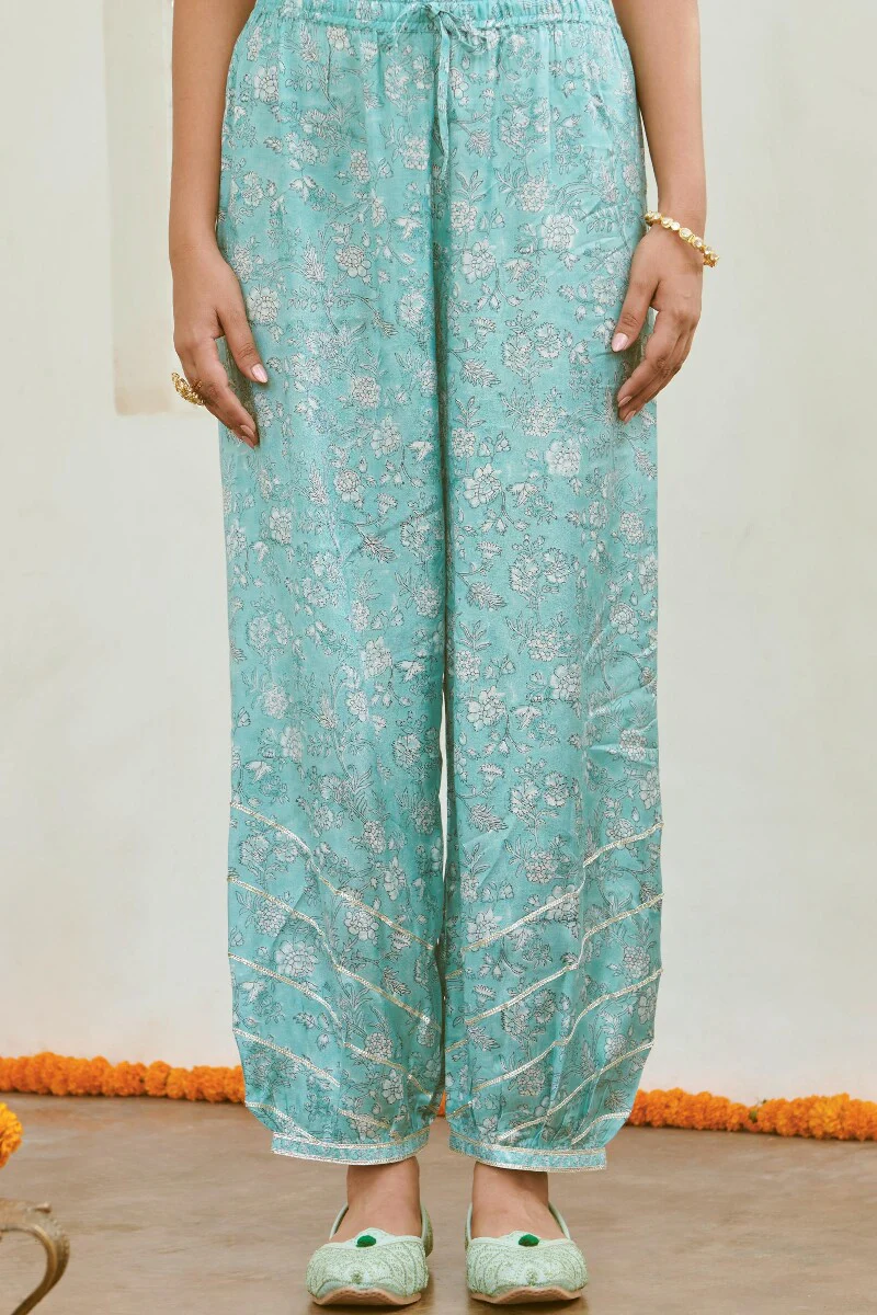 Mehrunissa Nur Sanganeri Izhaar Pants