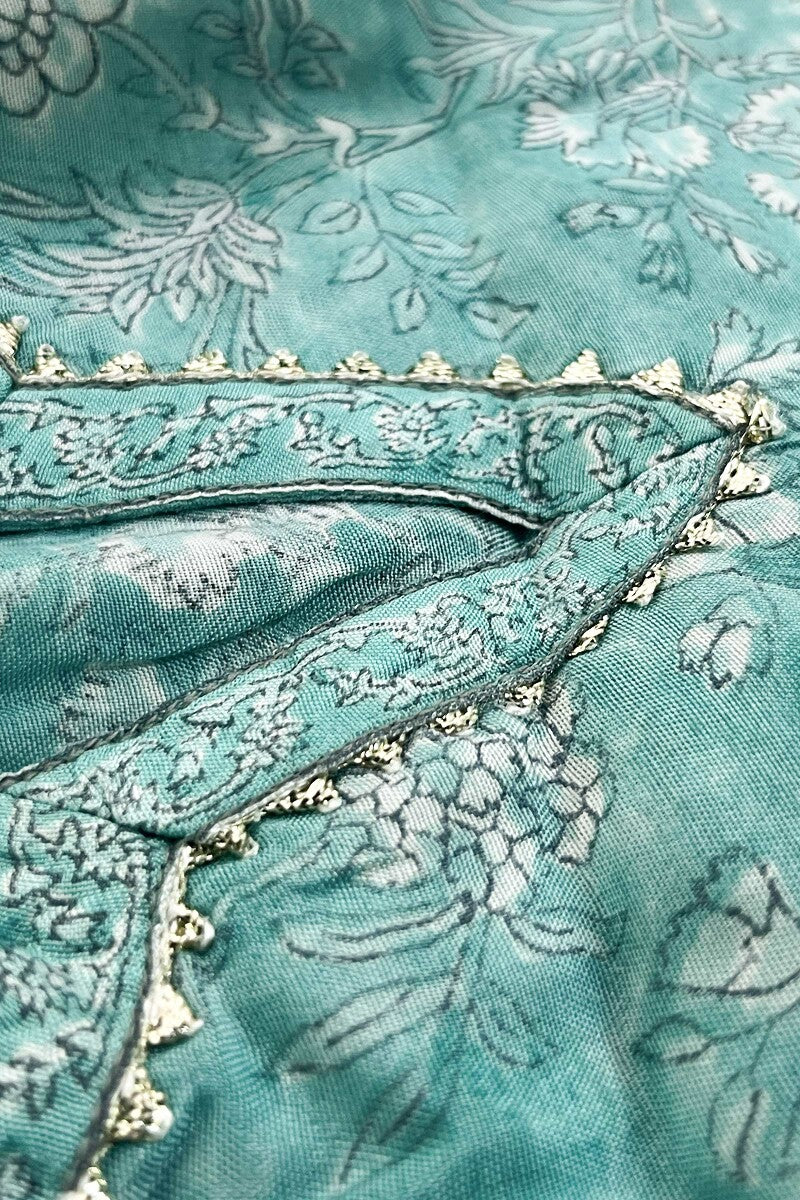 Mehrunissa Nur Sanganeri Kurta - Image 3