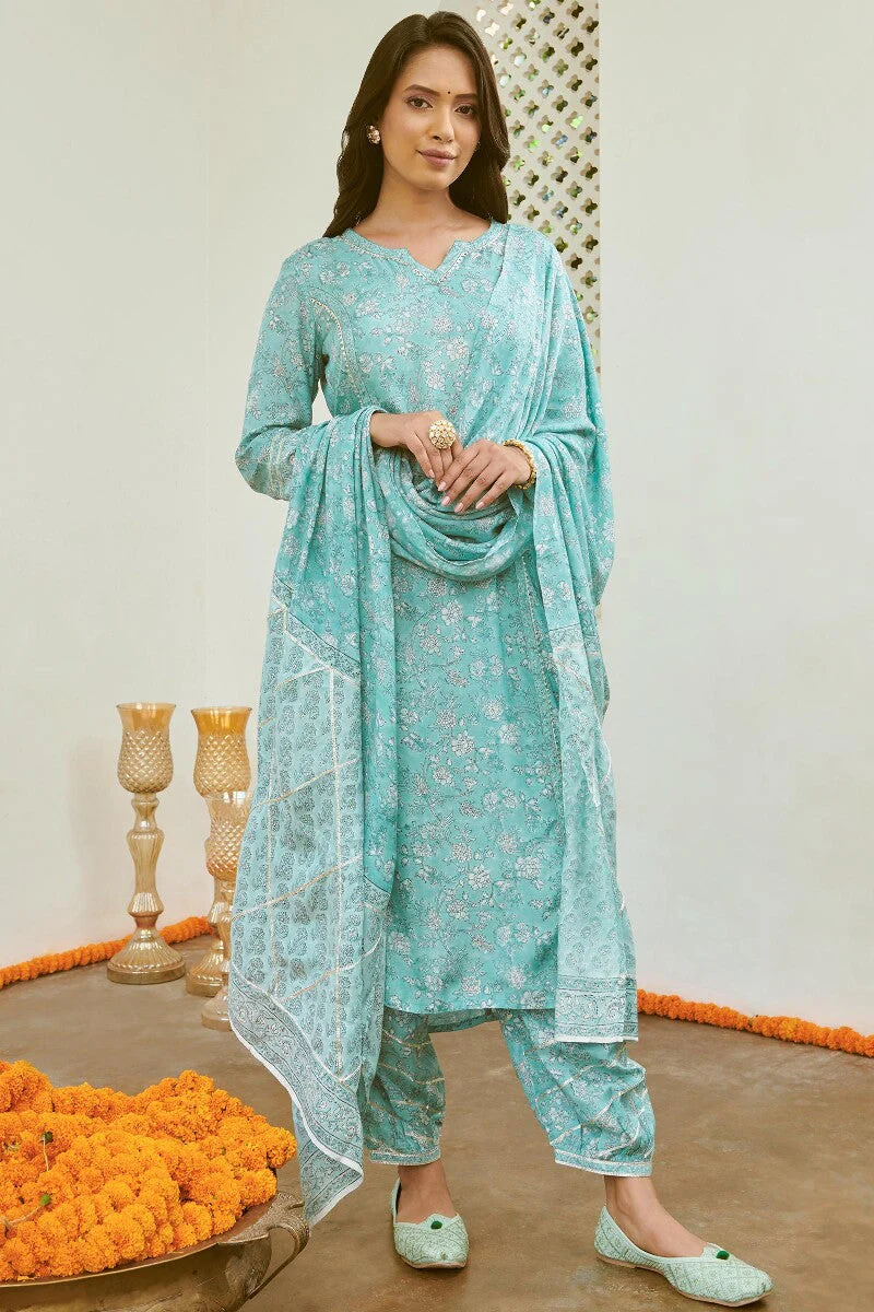Mehrunissa Nur Sanganeri Kurta - Image 4