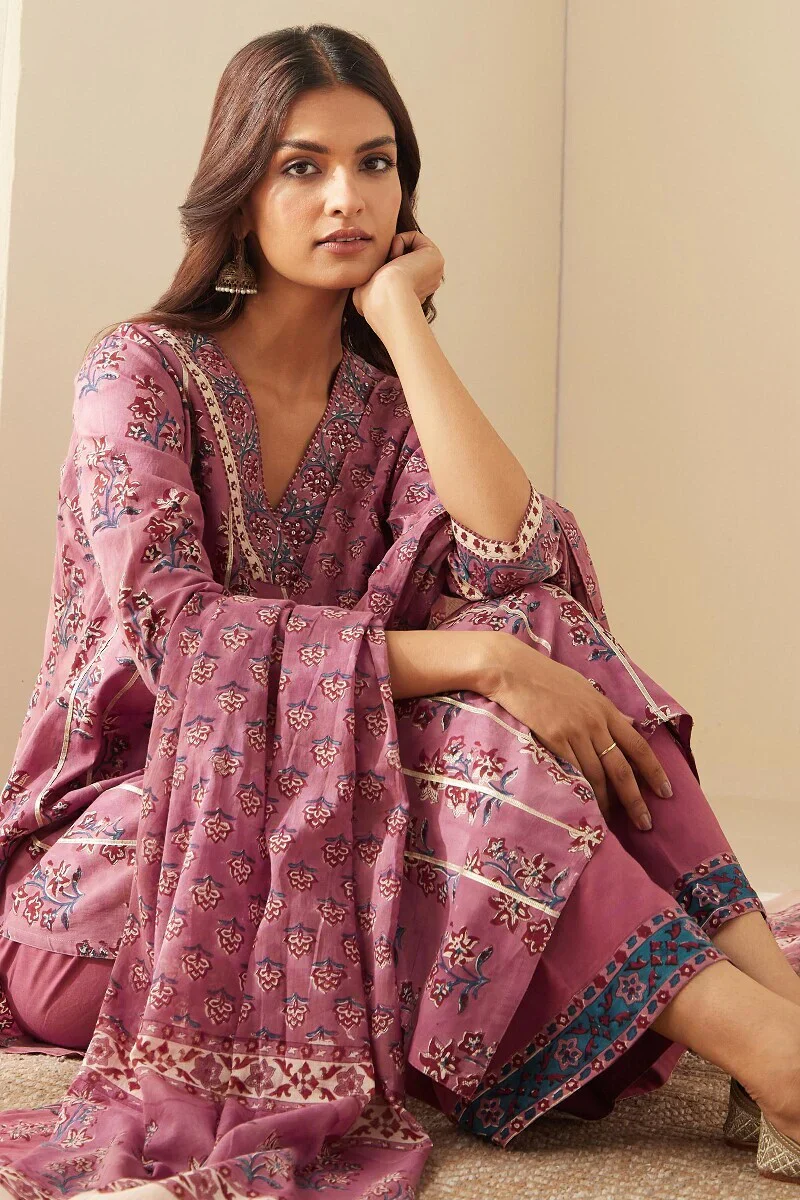 Mehrunissa Rahat Sanganeri Kurta - Image 7