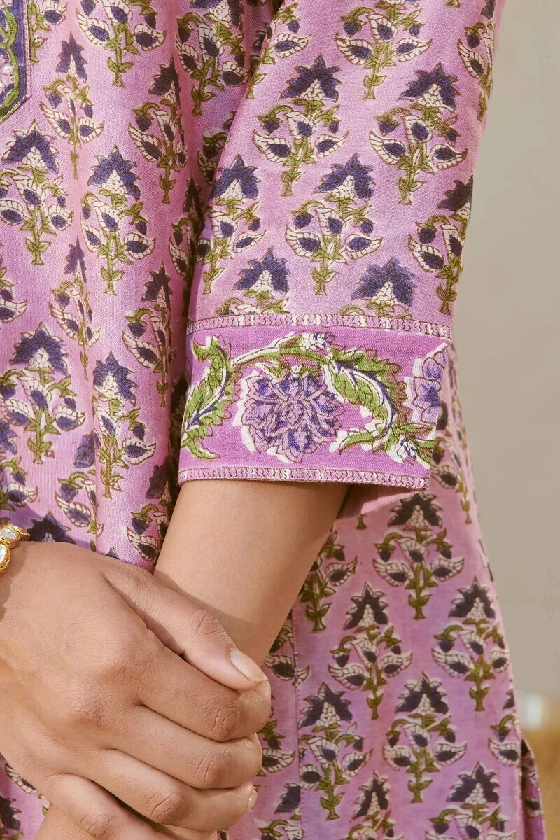 Mehrunissa Sahira Chanderi Kurta - Image 6