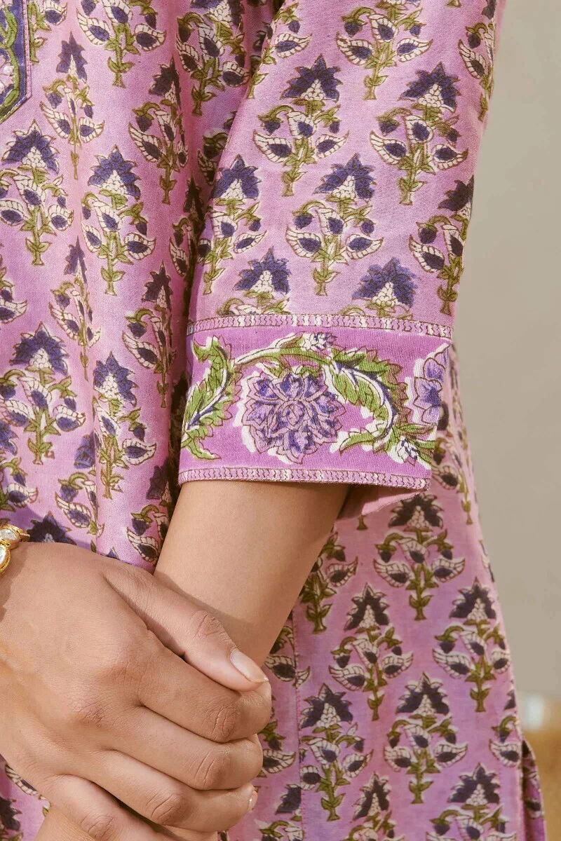 Mehrunissa Sahira Chanderi Kurta - Image 6