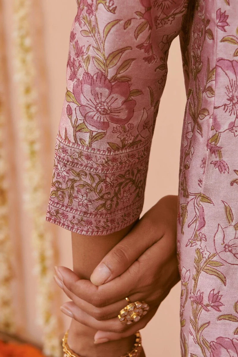 Mehrunissa Samira Chanderi Kurta - Image 6