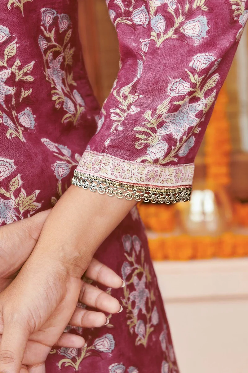 Mehrunissa Zarina Sanganeri Kurta - Image 6