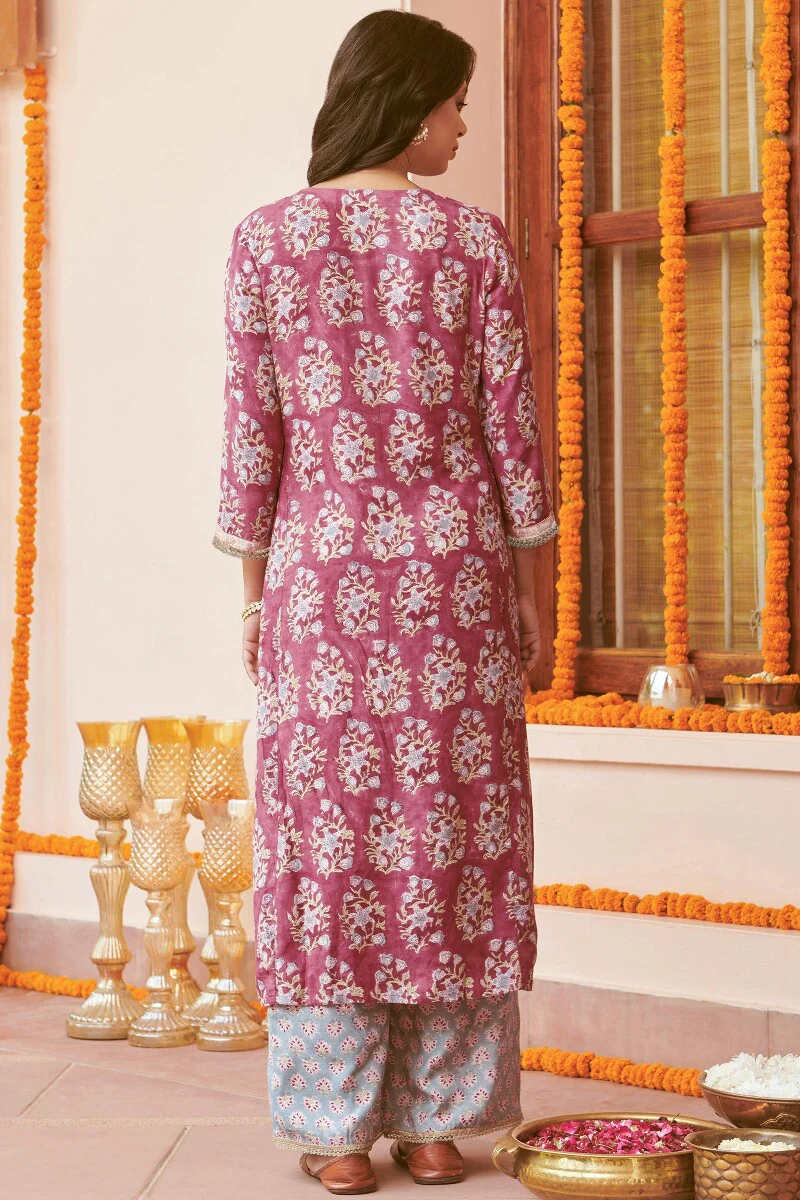 Mehrunissa Zarina Sanganeri Kurta - Image 8