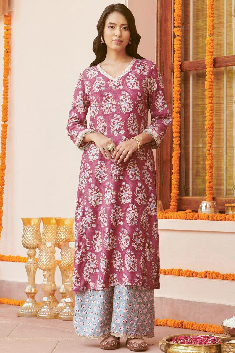 Mehrunissa Zarina Sanganeri Kurta - Image 2