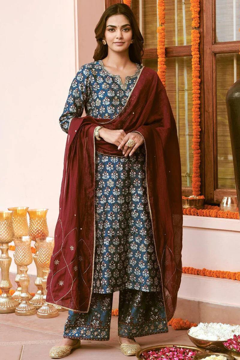 Mehrunissa Zunaira Chanderi Farsi - Image 3