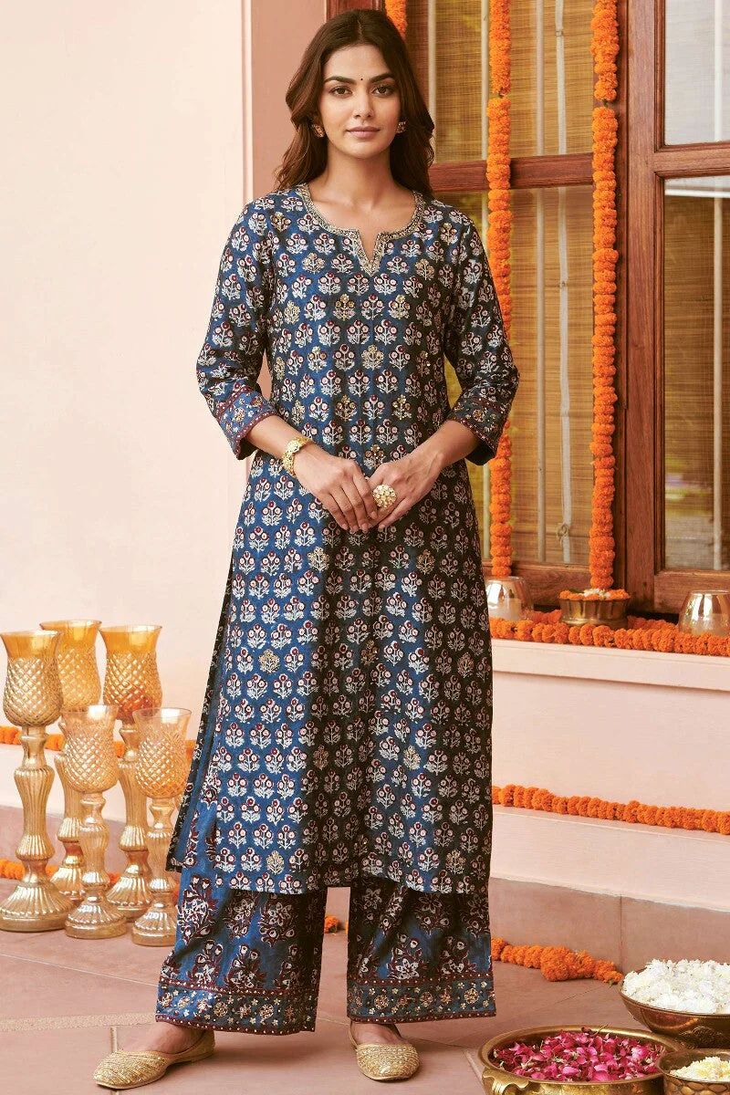Mehrunissa Zunaira Chanderi Kurta - Image 2
