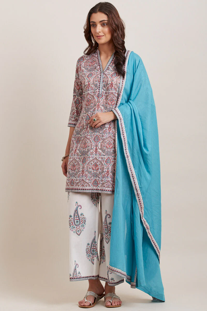 Mehtab Zarin Short Kurta - Image 5