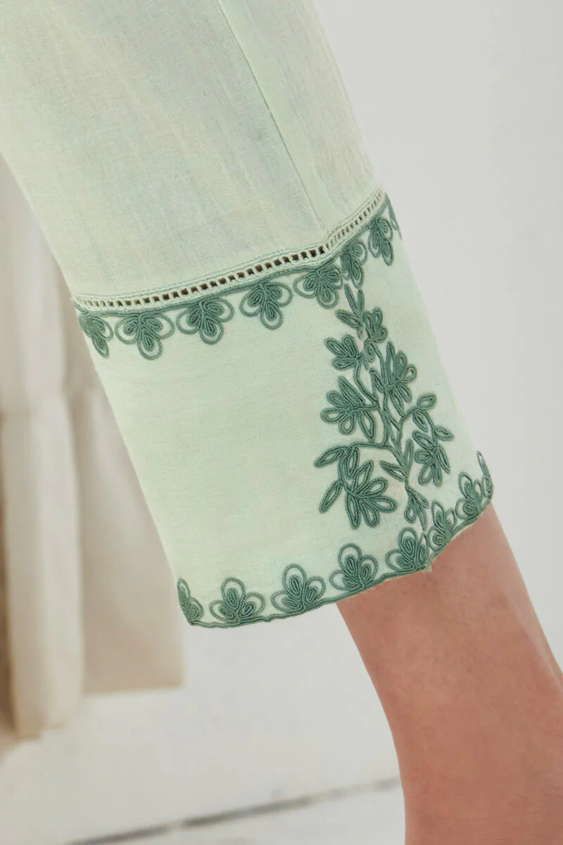 Mirza Gauhar Handloom Narrow Pants - Image 4