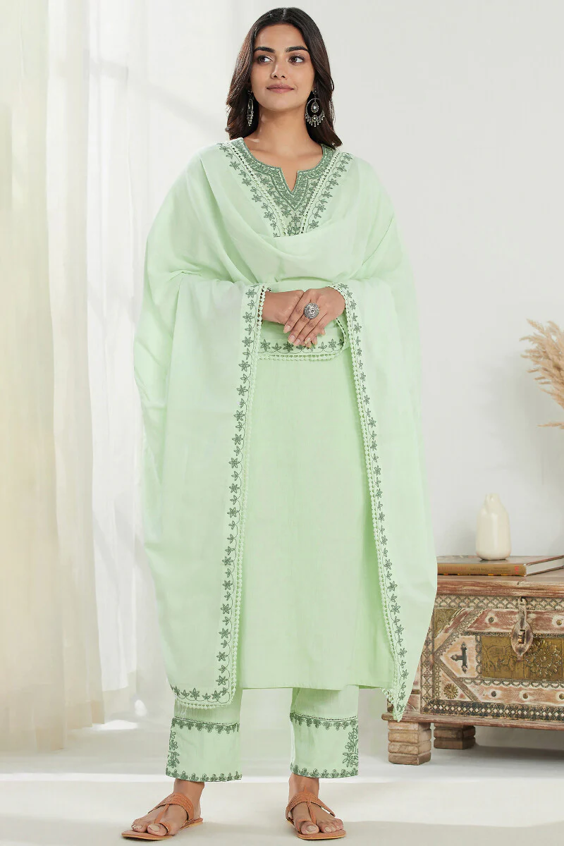 Mirza Gauhar Handloom Narrow Pants - Image 3